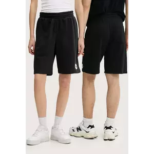 Converse pantaloni scurți culoarea negru, neted, 10026979-A01 imagine