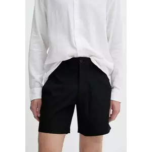 Abercrombie & Fitch pantaloni scurți culoarea negru, KI128-5039 imagine