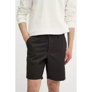 Solid pantaloni scurți ALANN culoarea negru, 21107653 194008 imagine