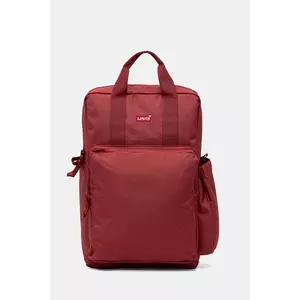 Levi's rucsac culoarea rosu, mare, neted, D7572-0018 imagine