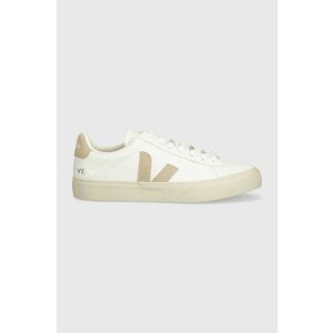 Veja sneakers din piele Campo culoarea alb imagine