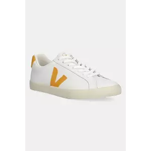 Veja sneakers din piele Esplar Logo femei, culoarea alb, EO0203711A imagine