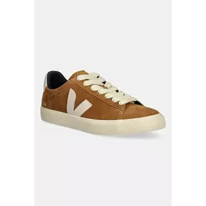 Veja sneakers din piele intoarsă Campo barbati, culoarea maro, CP0320524B imagine