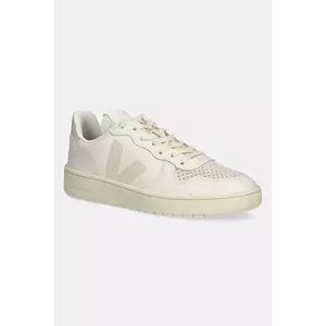 Veja sneakers din piele V-10 Prime barbati, culoarea bej, VI0220498B imagine
