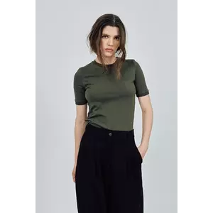 MUUV. tricou din bumbac culoarea verde imagine