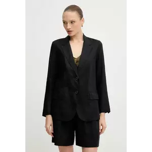 United Colors of Benetton sacou de in culoarea verde, un singur rand de nasturi, neted imagine