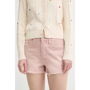 Levi's pantaloni scurti jeans neted, high waist imagine