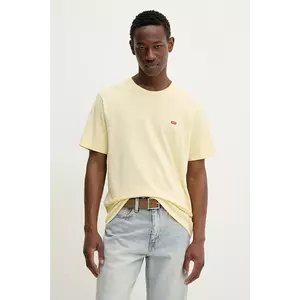 Levi's tricou din bumbac culoarea rosu, neted imagine