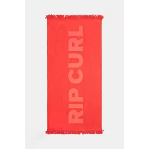 Rip Curl prosop din bumbac culoarea rosu imagine