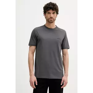 BOSS Green tricou culoarea bej, cu imprimeu, 50506373 imagine