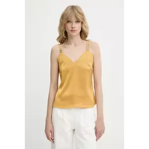 Morgan top OLAFI culoarea negru, neted, OLAFI imagine