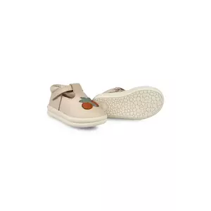 Donsje incaltaminte din piele pentru bebeluși Louwi Shoes Arancia culoarea bej, 1502201 imagine