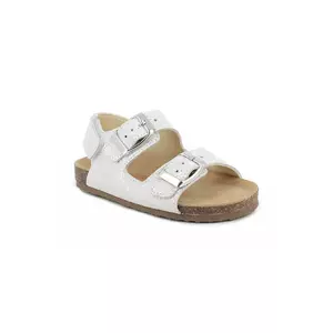 Primigi sandale din piele întoarsă pentru copii culoarea alb, PUU 79417 imagine