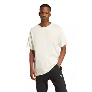 adidas Originals tricou din bumbac Essential bărbați, culoarea alb, uni, JD3278 imagine