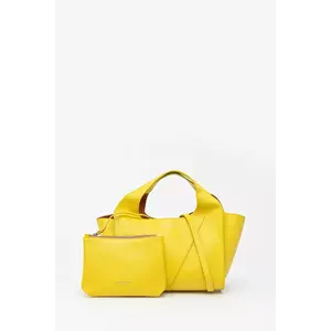 Gianni Chiarini poșetă de piele EUFORIA culoarea galben, BS.9554.RNGDBL imagine