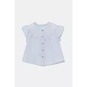 United Colors of Benetton cămașă de in pentru copii 5IPVGQ02E imagine