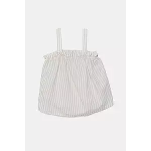 United Colors of Benetton top de in pentru copii culoarea bej, 59Y6CH00A imagine