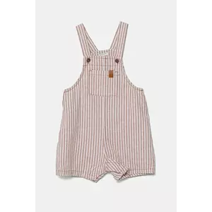 United Colors of Benetton salopetă de in pentru bebeluși 4OGMAT01A imagine