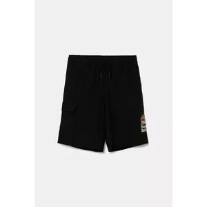 Puma pantaloni scurți copii MID90S Cargo Chino Shorts culoarea negru, talie reglabila, 685154 imagine