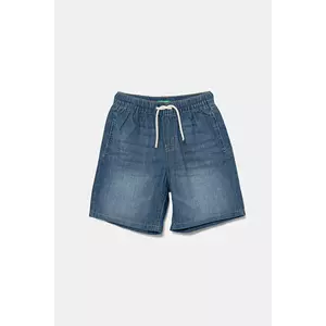 United Colors of Benetton pantaloni scurți din denim pentru copii talie reglabila, 4DHJG9034 imagine