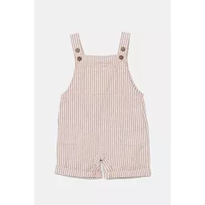 United Colors of Benetton salopetă de in pentru bebeluși 4OGMGT00J imagine