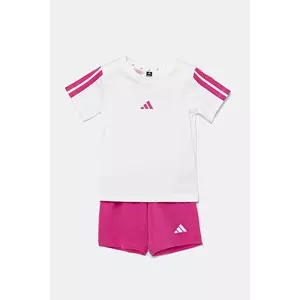adidas set de bumbac pentru copii culoarea alb, JD6480 imagine