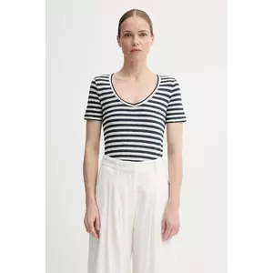 Marc O'Polo tricou din bumbac culoarea bleumarin, M04219651293 imagine