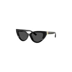 Dolce & Gabbana ochelari de soare culoarea negru, 0DG4497 imagine