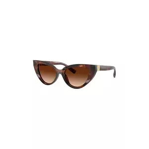 Dolce & Gabbana ochelari de soare culoarea maro, 0DG4497 imagine