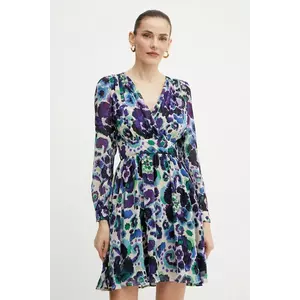 Morgan rochie RILYN.F culoarea violet, mini, evazată, RILYN.F imagine