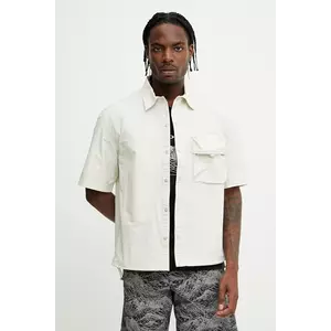 Oakley cămașă RESERVE culoarea bej, cu guler clasic, regular, FOA406832 imagine