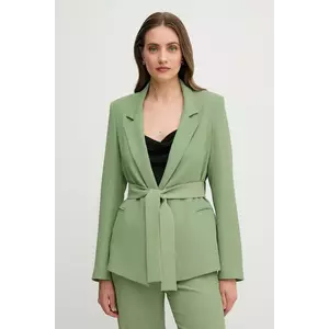 Sandro Ferrone sacou culoarea verde, desfacut, neted, S25XBEFASTY imagine