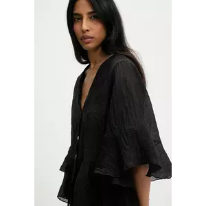 Answear Lab bluza culoarea negru, neted imagine