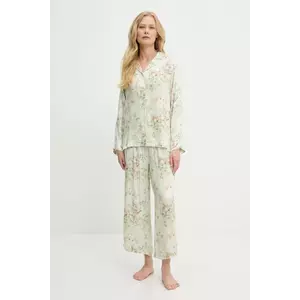 Answear Lab pijama culoarea bej imagine