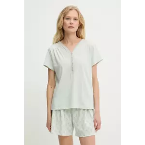 Answear Lab pijama culoarea verde imagine