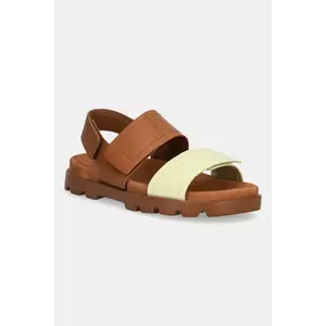 Camper sandale de piele Brutus Sandal culoarea maro, K201323-017 imagine
