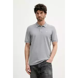 Marc O'Polo tricou polo culoarea gri, uni, 536214753186 imagine