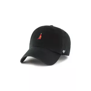 47 brand șapcă de baseball din bumbac Food Base Runner Icon culoarea negru, uni, XX-BSRIC1411GWS-BKG imagine