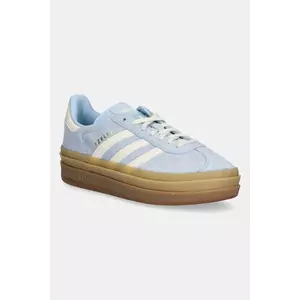 adidas Originals sneakers din piele intoarsă Gazelle Bold JQ7776 imagine