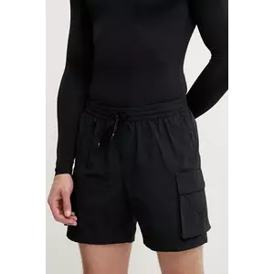 Nike pantaloni scurți culoarea negru, NESSF503 imagine