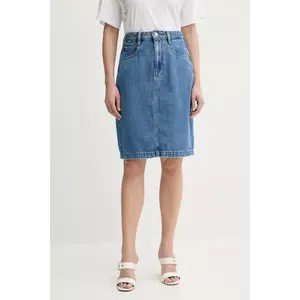 BOSS fustă din denim mini, evazati, 50538596 imagine