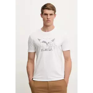 Salewa tricou sport Eagle culoarea alb, cu imprimeu, 00.0000029100 imagine