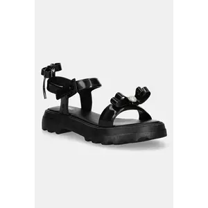 Melissa sandale MELISSA TOWN SANDAL BOW AD culoarea negru, cu platforma, M 35972 imagine