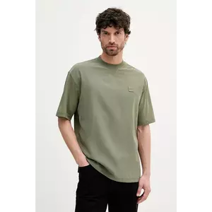 BOSS Orange tricou culoarea verde, uni, 50546331 imagine