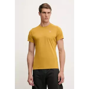 Haglöfs tricou L.I.M culoarea galben, uni, 607861 imagine