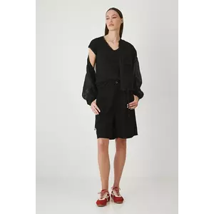 Medicine tricou din bumbac culoarea negru imagine