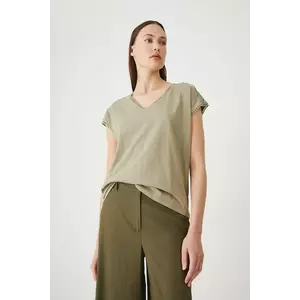 Medicine tricou din bumbac culoarea verde imagine