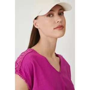 Medicine tricou din bumbac culoarea violet imagine