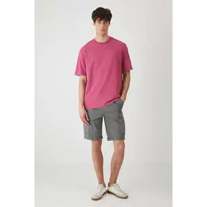 Medicine pantaloni scurti jeans culoarea gri imagine