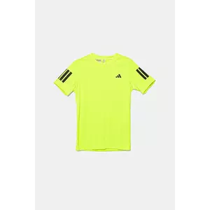 adidas Performance tricou copii culoarea verde, cu imprimeu, JI9252 imagine
